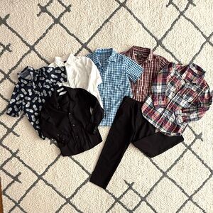 Boys Button Down Shirts size 5-7